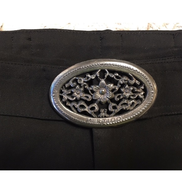 SOLD❌Vertigo Paris Dress Black Pants W/Logo - Picture 6 of 8